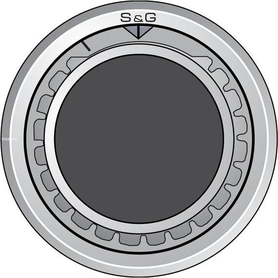 Механический комбинационный замок S&G 3wheel, фото 